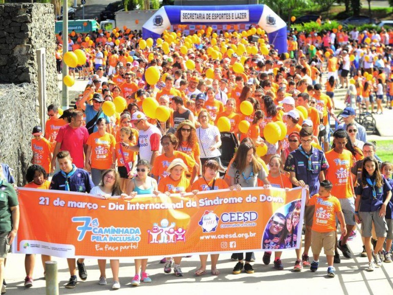 Está vindo aí a 8a Caminhada pela Inclusão!CESD - Centro Síndrome de Down