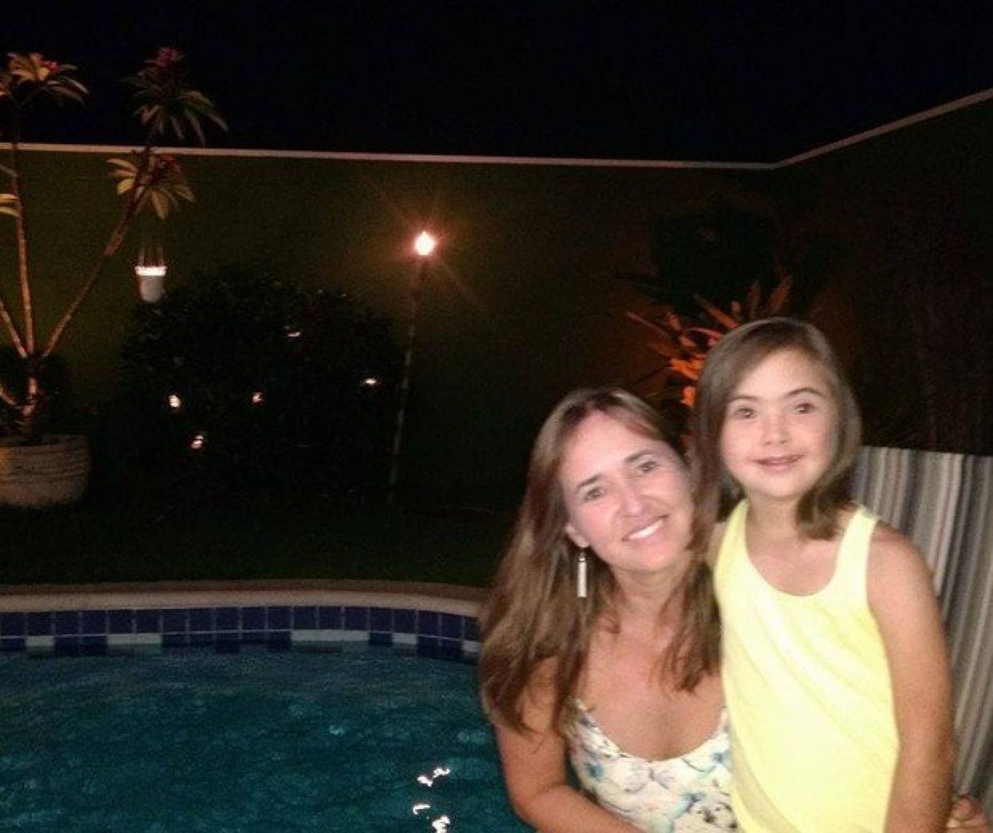 Claudete e sua filha, Gabriela, 10 (Foto: Arquivo pessoal)